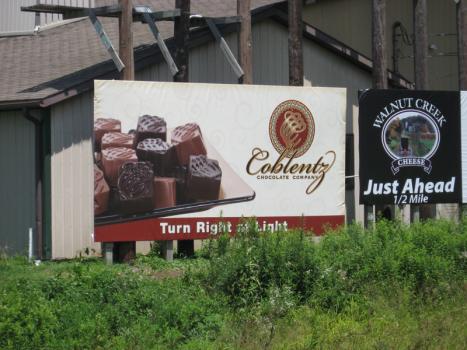 Coblentz Chocolate Billboard